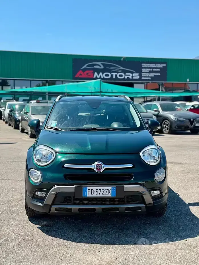 Usata Fiat 500 Cross 140 CV (102 kW) 2016 Verde Station wagon