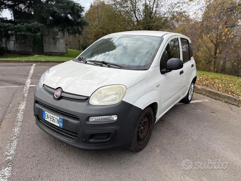 Bianco Usata 2013 Fiat Panda Pop Furgone | 2300 € (Buon prezzo) - Immagine 1/4