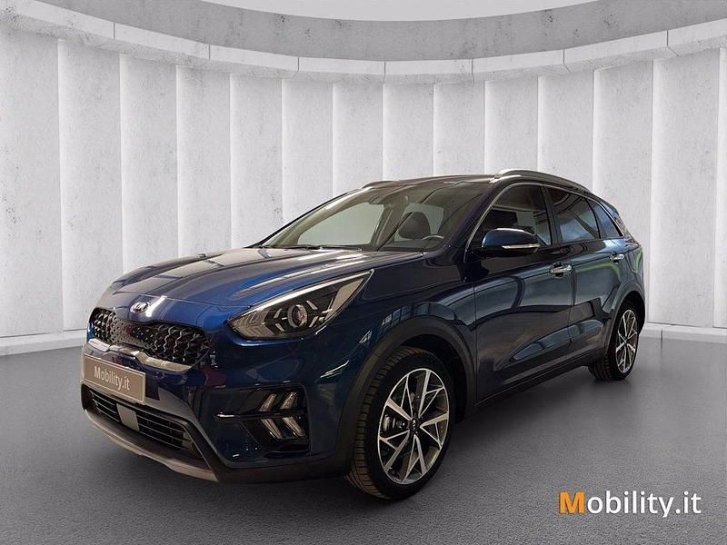 Blu metallizzato Usata 2021 Kia Niro Style SUV | 19.900 € (Buon prezzo) - Immagine 1/4