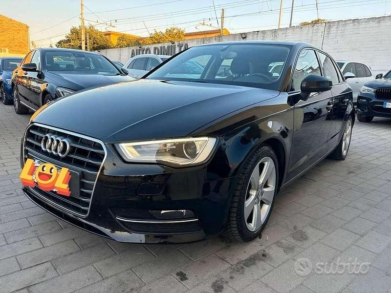 Nero Usata 2018 Audi A3 Ambition Tre volumi | 13.500 € (Super prezzo) - Immagine 1/4