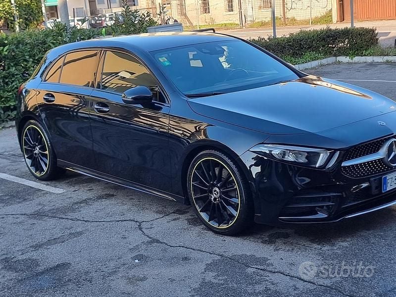 Brugt Mercedes A250 AMG 224 HK (164 kW) 2019 Sort Sedan