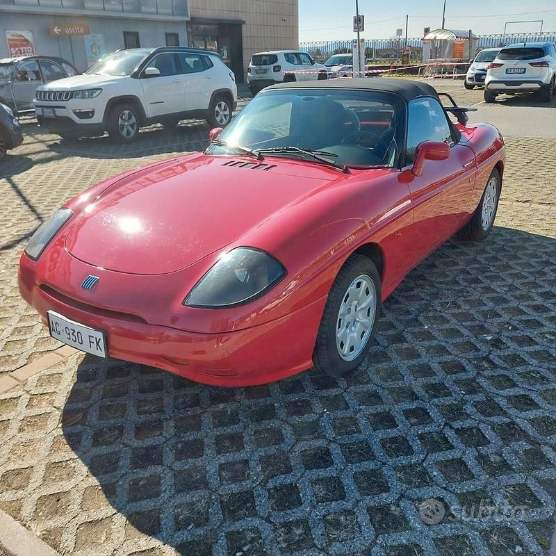Usata Fiat Barchetta 131 CV (96 kW) 1995 Rosso Cabrio
