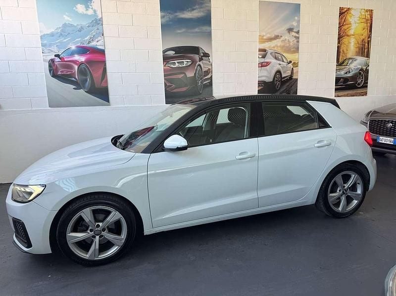 Usata Audi A1 Sportback Advanced Plus 116 CV (85 kW) 2020 Bianco Utilitaria