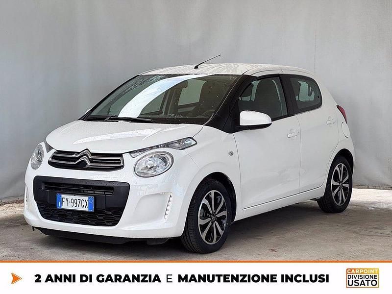 Usata Citroën C1 Shine 72 CV (52 kW) 2019 Bianco Utilitaria
