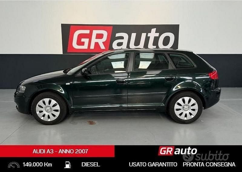 Usata Audi A3 Ambiente 170 CV (125 kW) 2007 Utilitaria