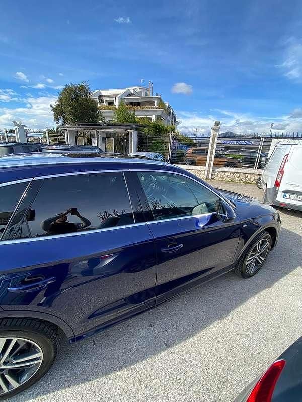 Usata Audi Q5 S-line plus 190 CV (139 kW) 2019 Blu/azzurro SUV