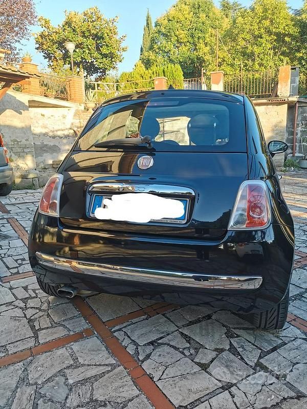 Usata Fiat 500 69 CV (50 kW) 2014 Nero Utilitaria