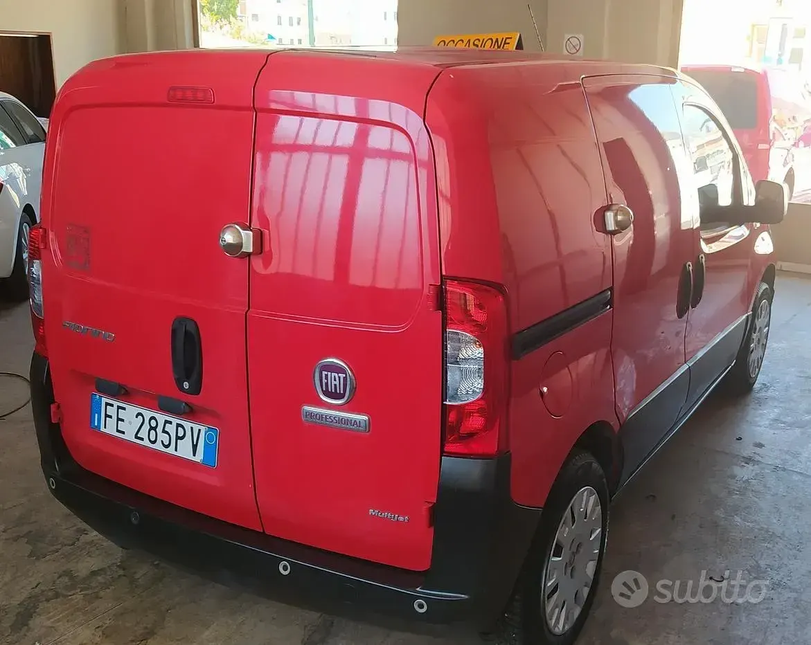 Usata Fiat Fiorino 95 CV (69 kW) 2016 Rosso Monovolume