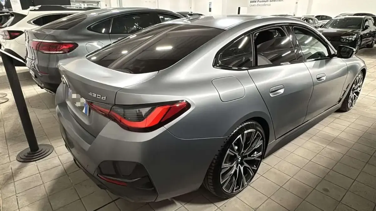 Usata BMW 430 Gran Coupé M Sport 286 CV (210 kW) 2023 Grigio Coupé