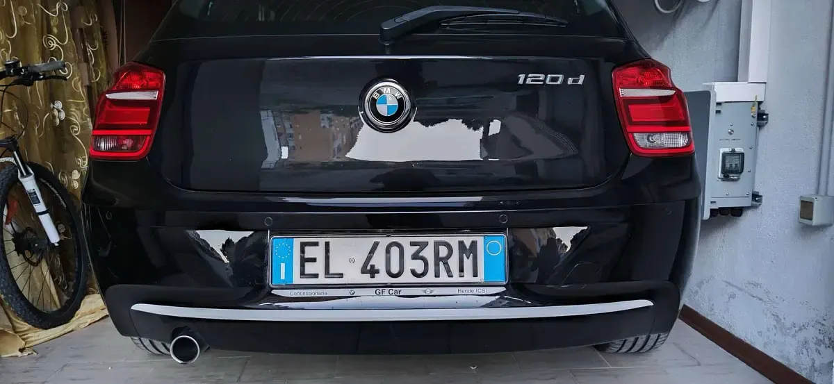 Usata BMW 120 184 CV (135 kW) 2012 Nero Utilitaria