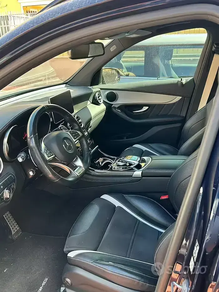Occasion Mercedes GLC63 AMG AMG 476 ch (350 kW) 2018 Bleue SUV