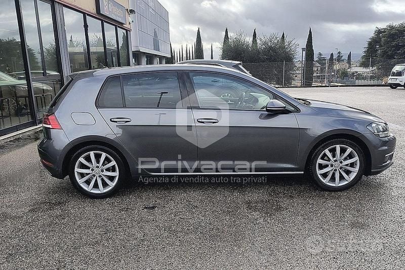 Usata VW Golf VII Highline 150 CV (110 kW) 2017 Grigio Utilitaria