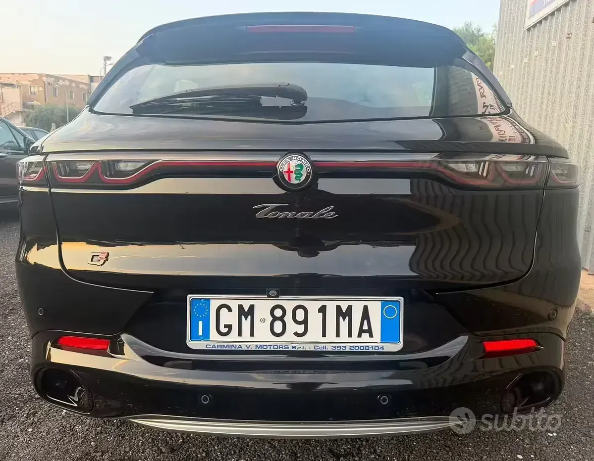 Usata Alfa Romeo Tonale 131 CV (96 kW) 2023 Nero SUV