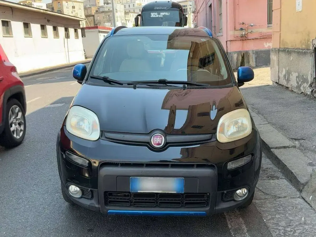 Usata Fiat Panda 4x4 75 CV (55 kW) 2013 Nero Utilitaria