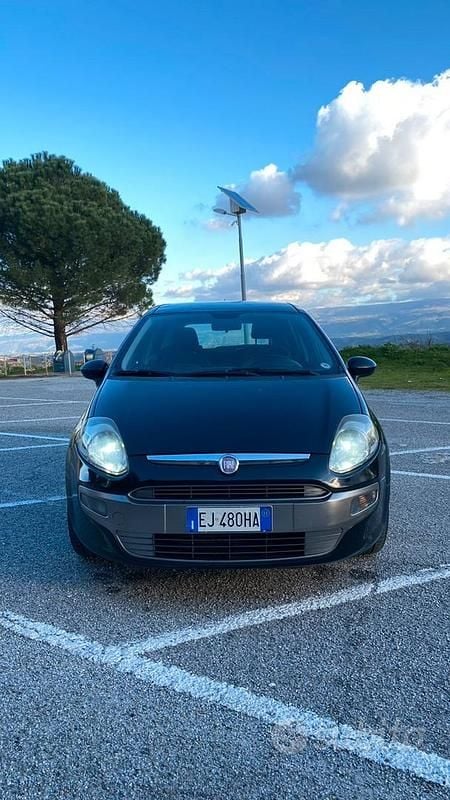 Usata Fiat Punto Evo S 75 CV (55 kW) 2011 Nero Utilitaria