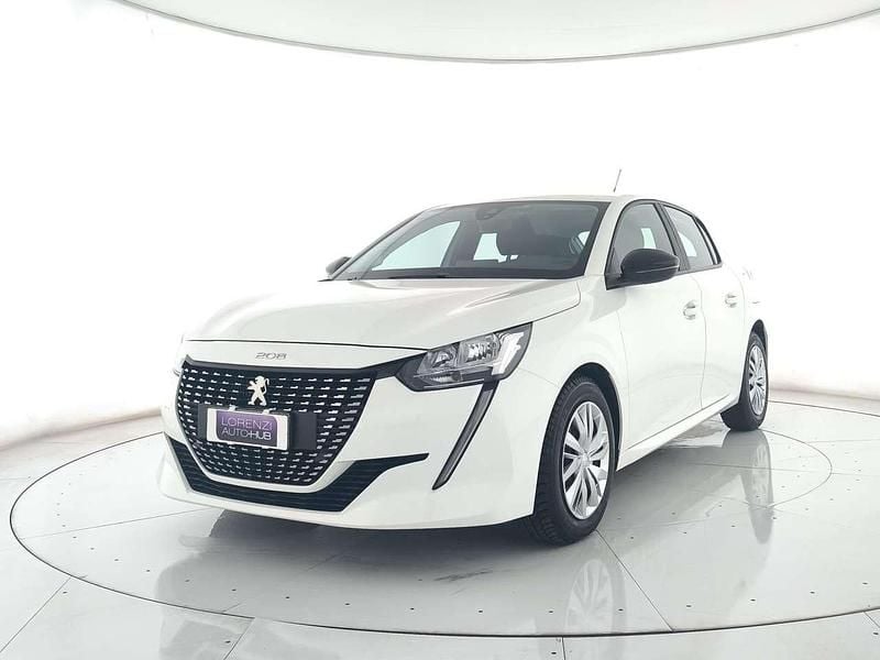 Usata Peugeot 208 Active 102 CV (75 kW) 2022 Bianco pastello Utilitaria