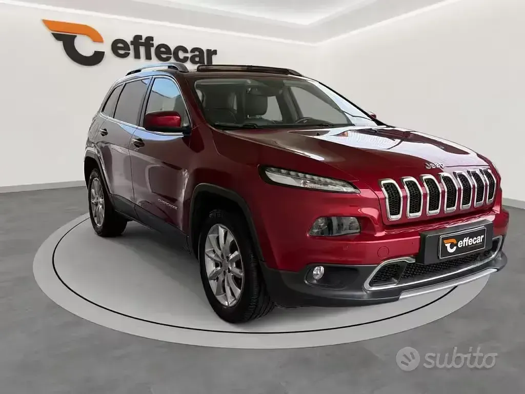 Usata Jeep Cherokee Overland 200 CV (147 kW) 2017 Rosso SUV