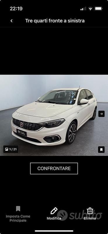 Usata Fiat Tipo 95 CV (69 kW) 2019 Bianco Berlina