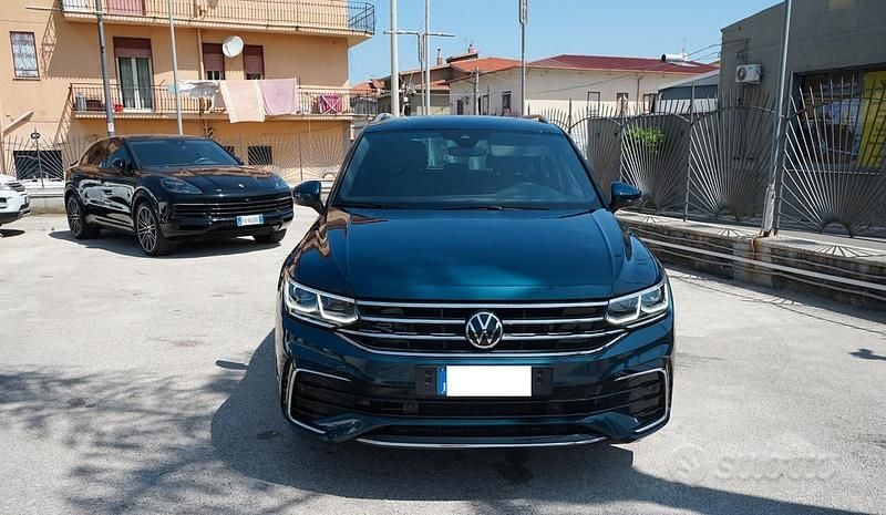 Usata VW Tiguan R 150 CV (110 kW) 2021 Blu SUV