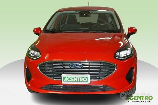 Usata Ford Fiesta Titanium 125 CV (91 kW) 2022 Rosso Utilitaria