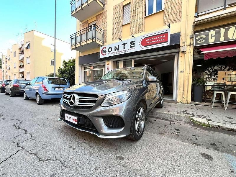 Usata Mercedes GLE350 Premium Plus 258 CV (189 kW) 2017 Grigio montagna SUV