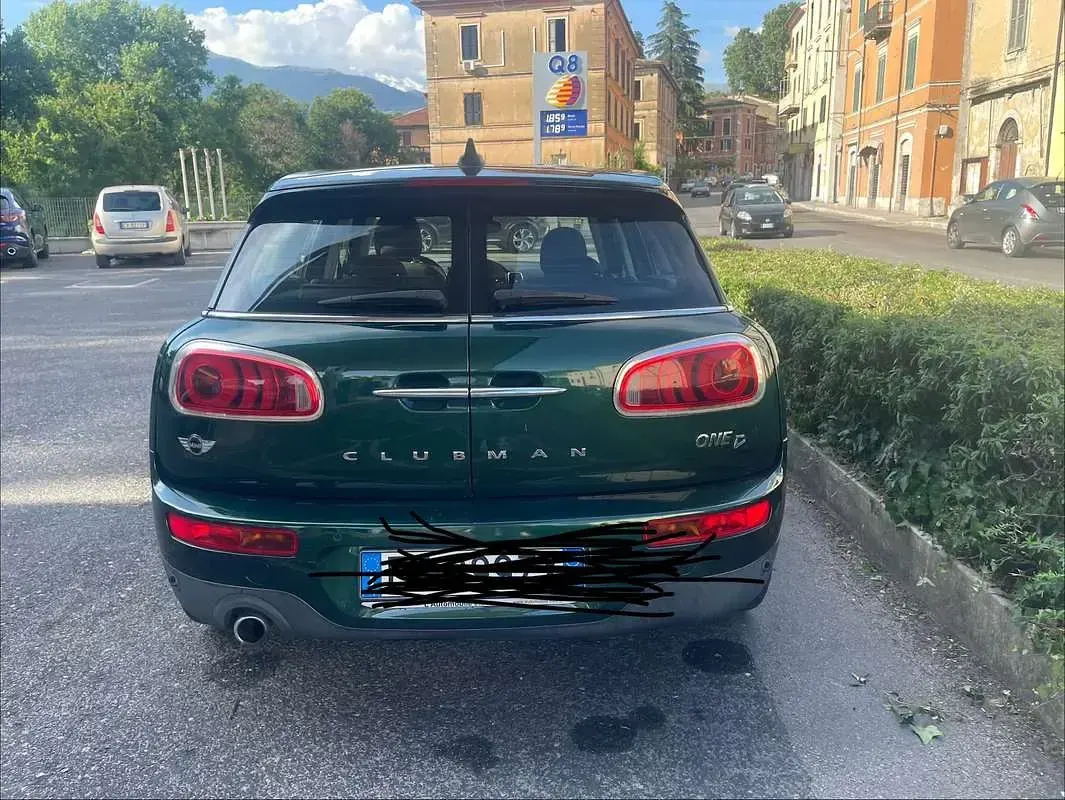 Usata Mini One D Clubman 116 CV (85 kW) 2016 Verde Station wagon