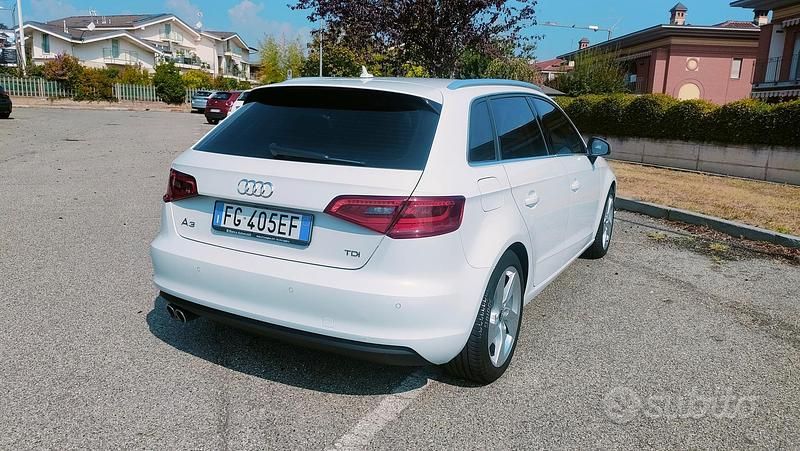 Usata Audi A3 Ambiente 150 CV (110 kW) 2016 Bianco Berlina