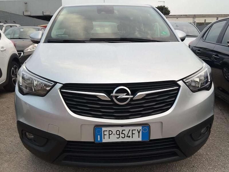 Usata Opel Crossland X Innovation 82 CV (60 kW) 2018 Argento SUV