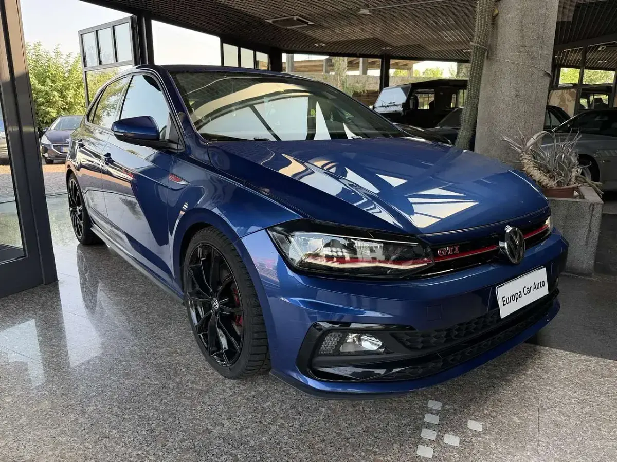 Usata VW Polo GTI 200 CV (147 kW) 2018 Reef blue metal Utilitaria