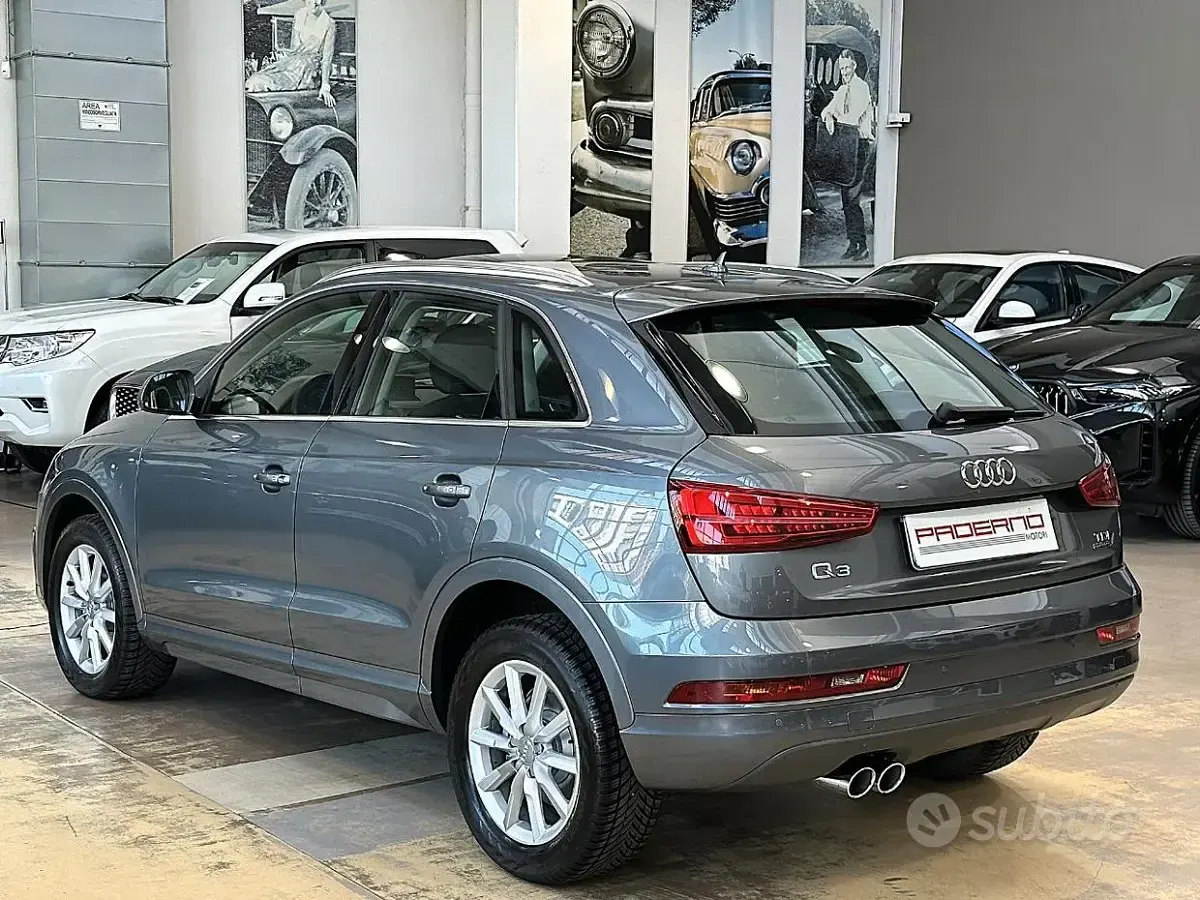 Usata Audi Q3 Design 150 CV (110 kW) 2015 Grigio SUV