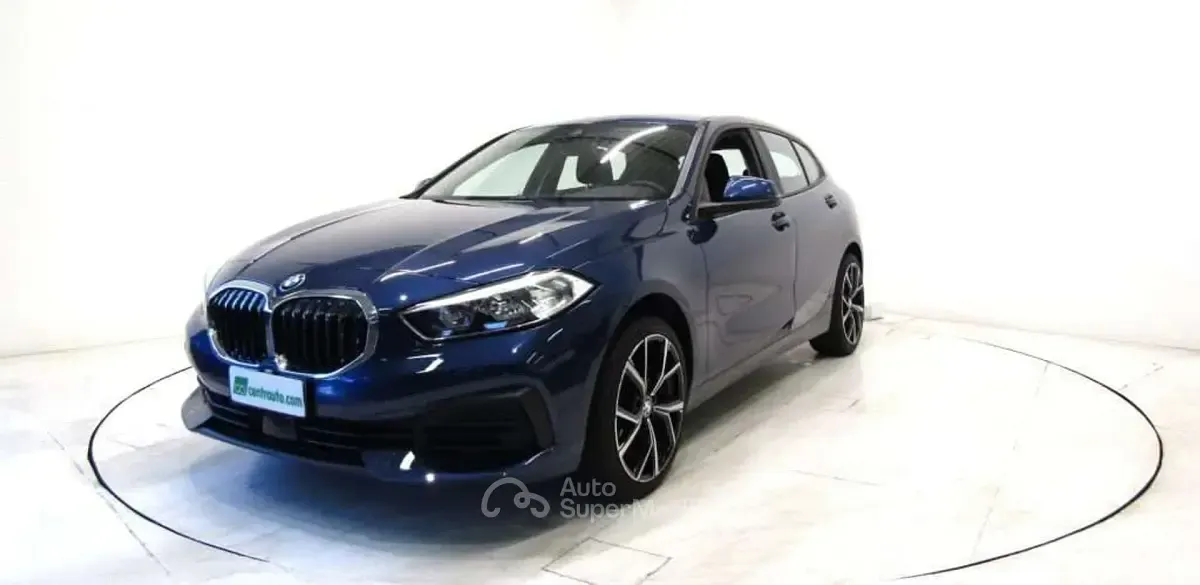 Usata BMW 116 Advantage 116 CV (85 kW) 2021 Blu scuro Utilitaria