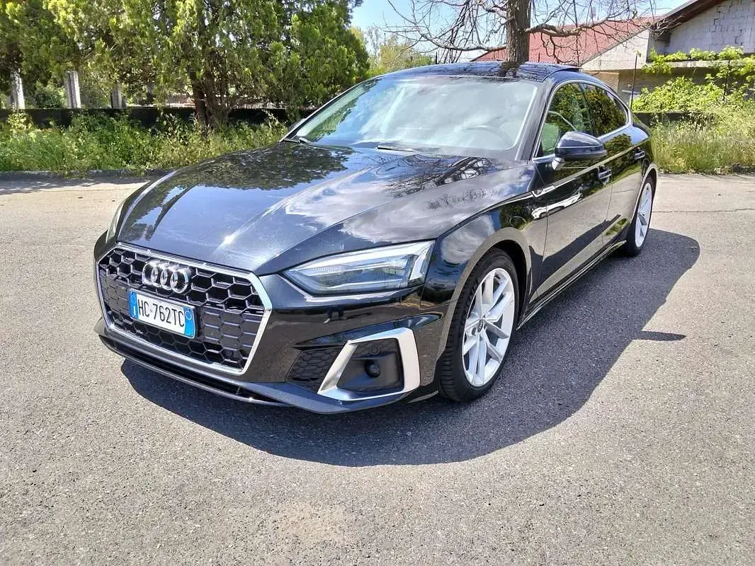 Usata Audi A5 S-Line 150 CV (110 kW) 2022 Nero Coupé