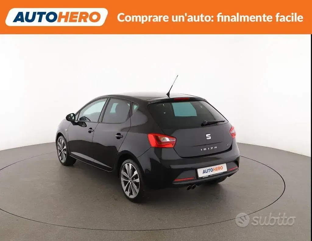 Usata Seat Ibiza FR 90 CV (66 kW) 2016 Nero Berlina