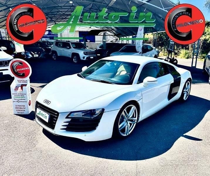 Bianco Usata 2007 Audi R8 Coupé Coupé | 55.000 € (Buon prezzo) - Immagine 1/4