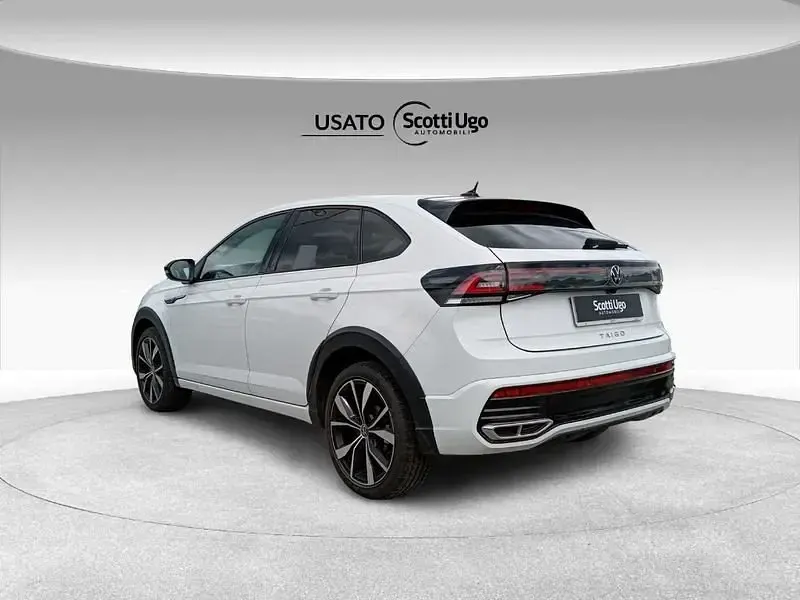 Usata VW Taigo R-line 110 CV (80 kW) 2022 Bianco SUV