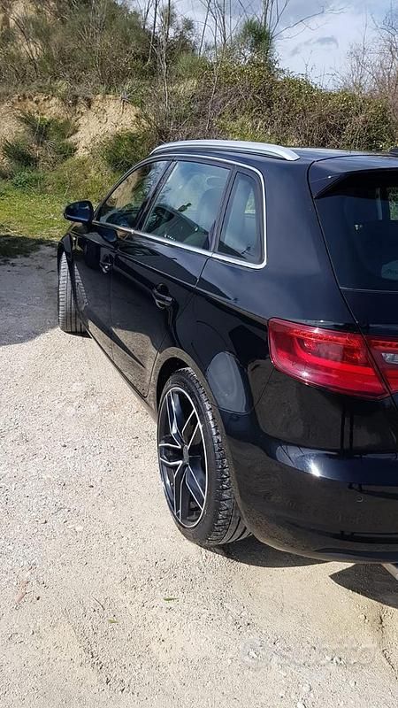 Usata Audi A3 105 CV (77 kW) 2014 Nero Berlina
