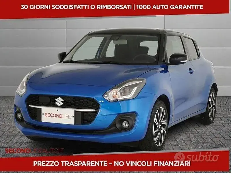 Usata Suzuki Swift 83 CV (61 kW) 2024 Blu Utilitaria