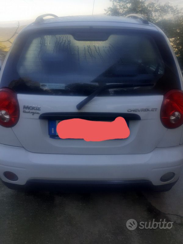 Bianco Usata 2010 Chevrolet Matiz Due volumi | 2600 € (Buon prezzo) - Immagine 1/4