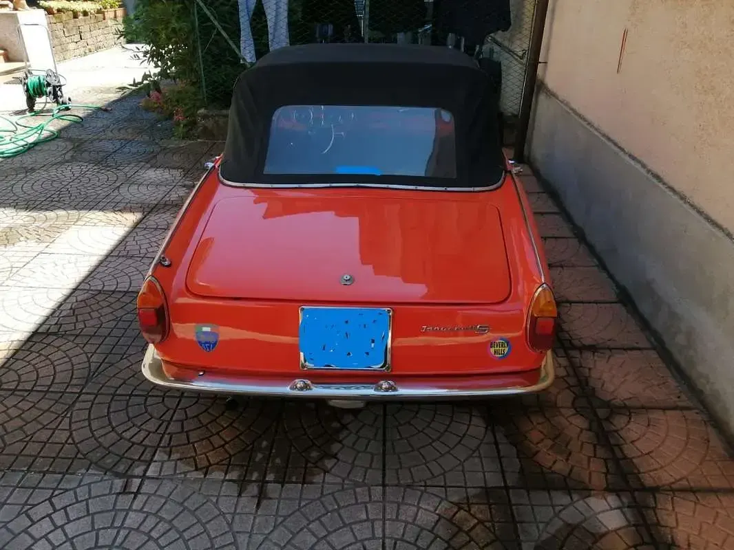 Usata Innocenti 1100 Spider 58 CV (42 kW) 1964 Rosso Cabrio
