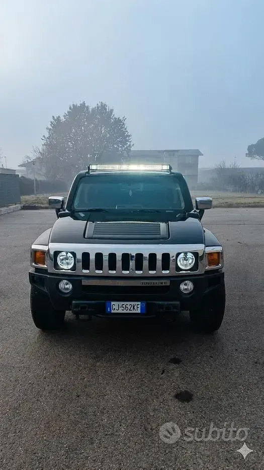 Usata Hummer H3 223 CV (164 kW) 2006 Nero SUV