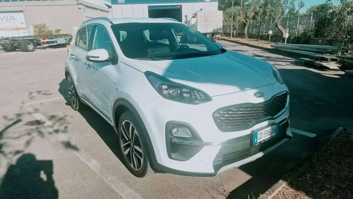 Usata Kia Sportage GT-Line 136 CV (100 kW) 2021 Bianco SUV