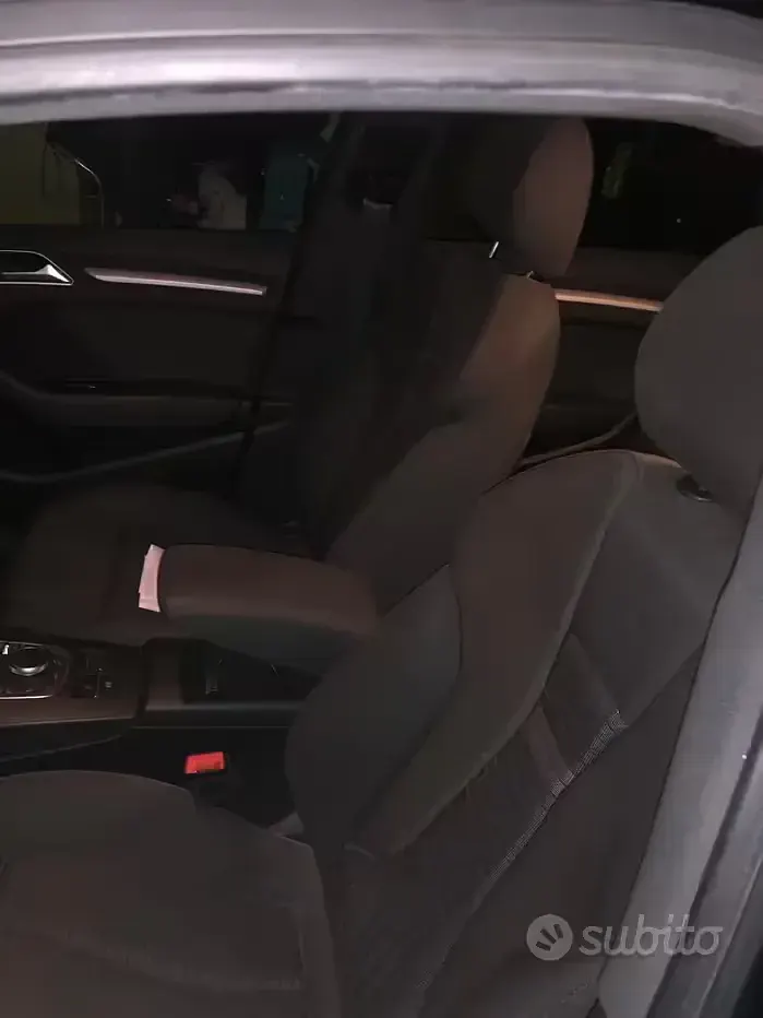 Usata Audi A3 S-Line 110 CV (80 kW) 2016 Nero Berlina