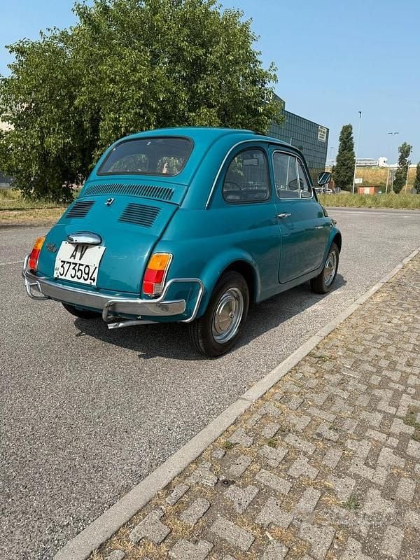 Usata Fiat 500 1970 Blu Utilitaria