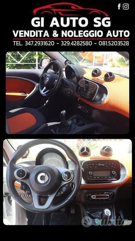 Usata Smart ForFour Passion 71 CV (52 kW) 2016 Utilitaria