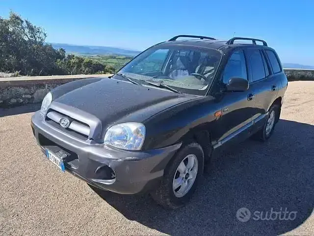 Usata Hyundai Santa Fe 125 CV (91 kW) 2005 Nero SUV