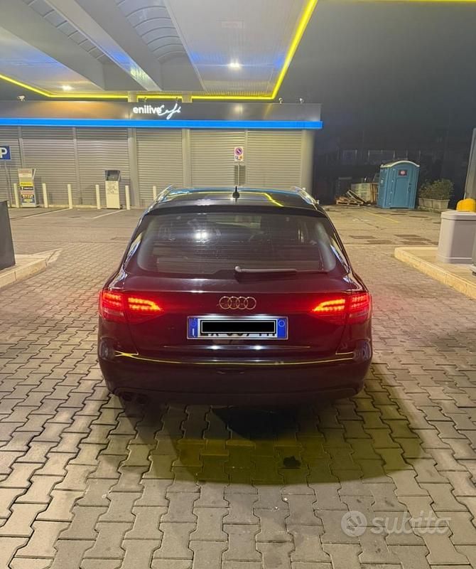 Usata Audi A4 Advanced Plus 170 CV (125 kW) 2011 Nero Station wagon