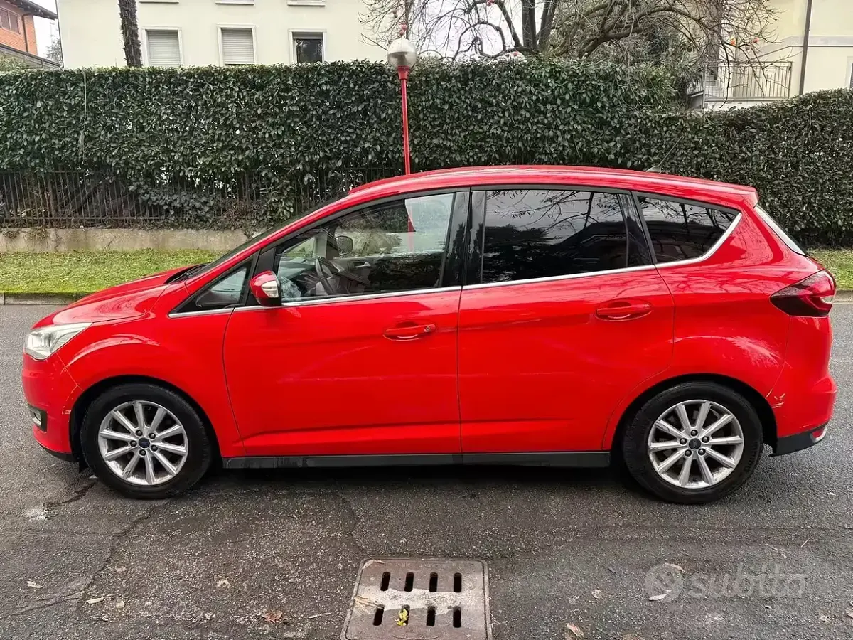 Usata Ford C-MAX Titanium X 120 CV (88 kW) 2017 Rosso Monovolume