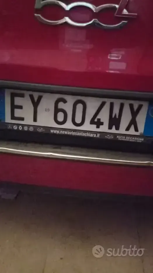 Usata Fiat 500L 85 CV (62 kW) 2015 Rosso Monovolume