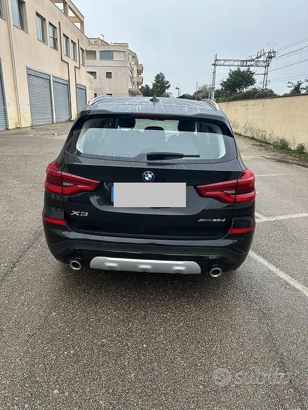 Usata BMW X3 190 CV (139 kW) 2019 Nero SUV