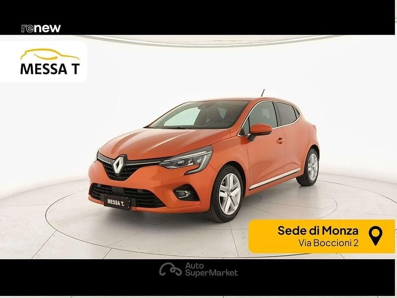 Usata Renault Clio V Intens 72 CV (52 kW) 2020 Arancione Berlina